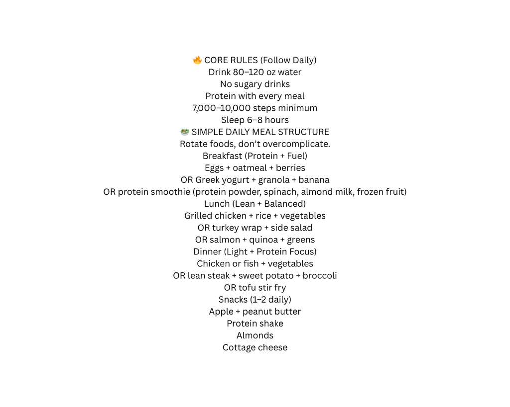 Start Your Healthy Journey — sample page