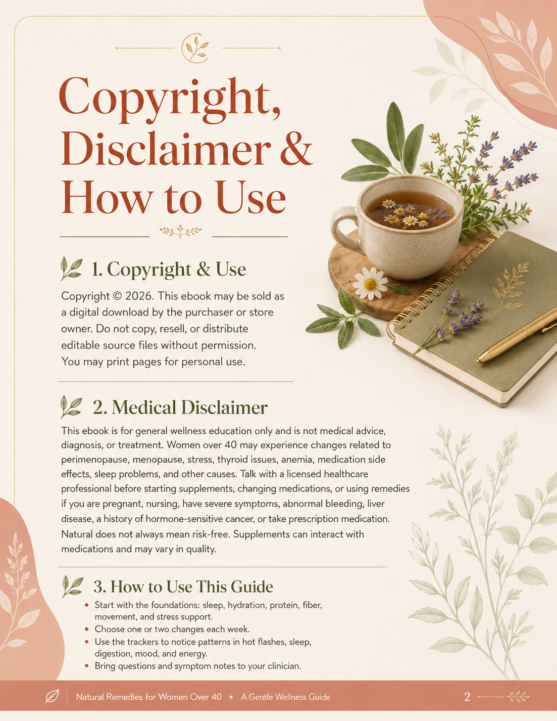 Women's Complete Wellness Digital Bundle preview page 2