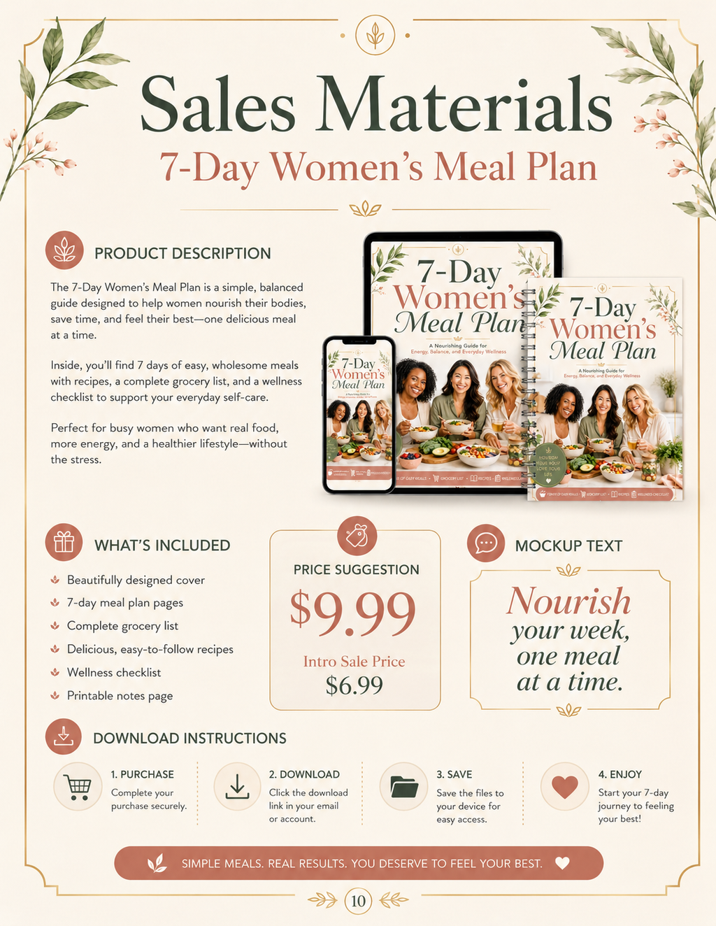 Women's Complete Wellness Digital Bundle preview page 20