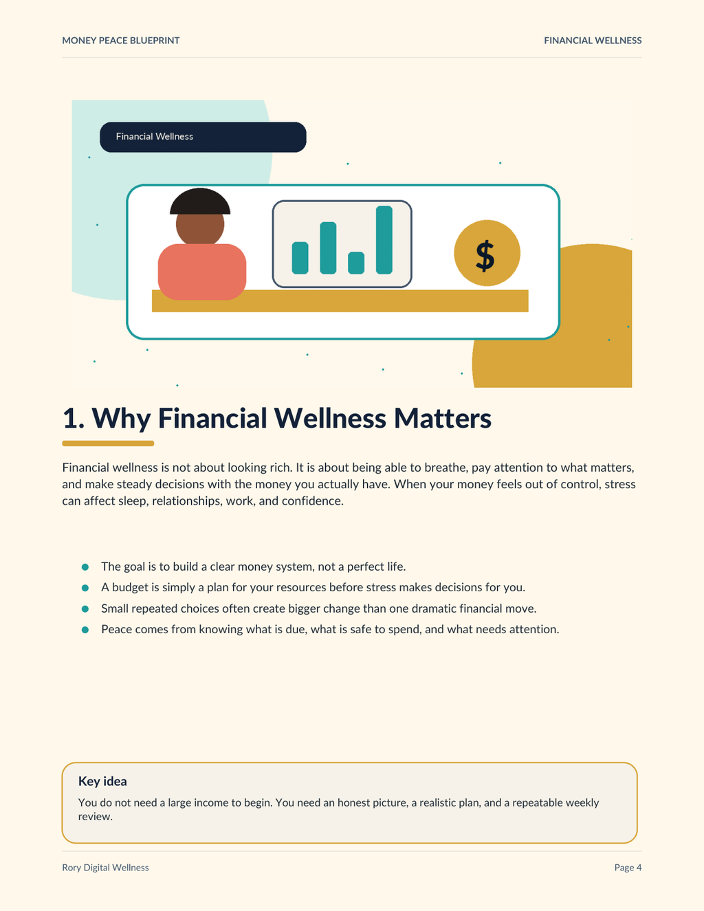 Money Peace Blueprint ebook preview page 4