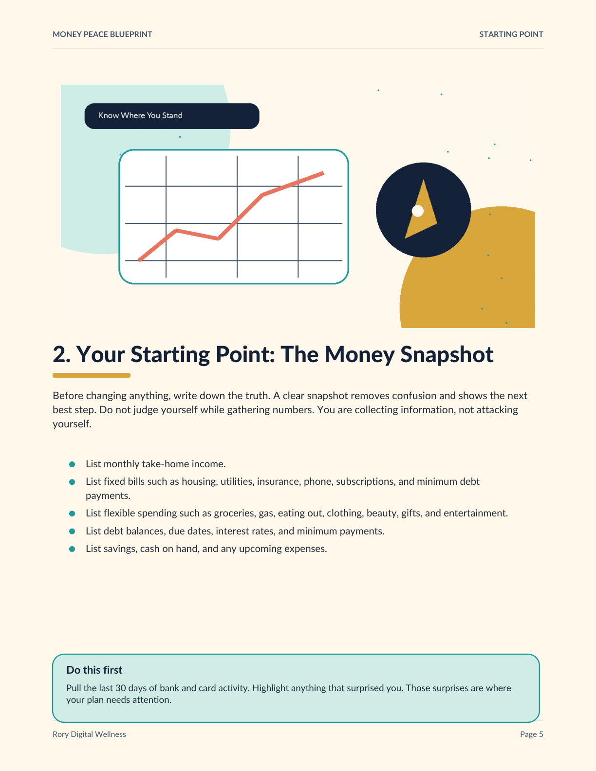 Money Peace Blueprint ebook preview page 5