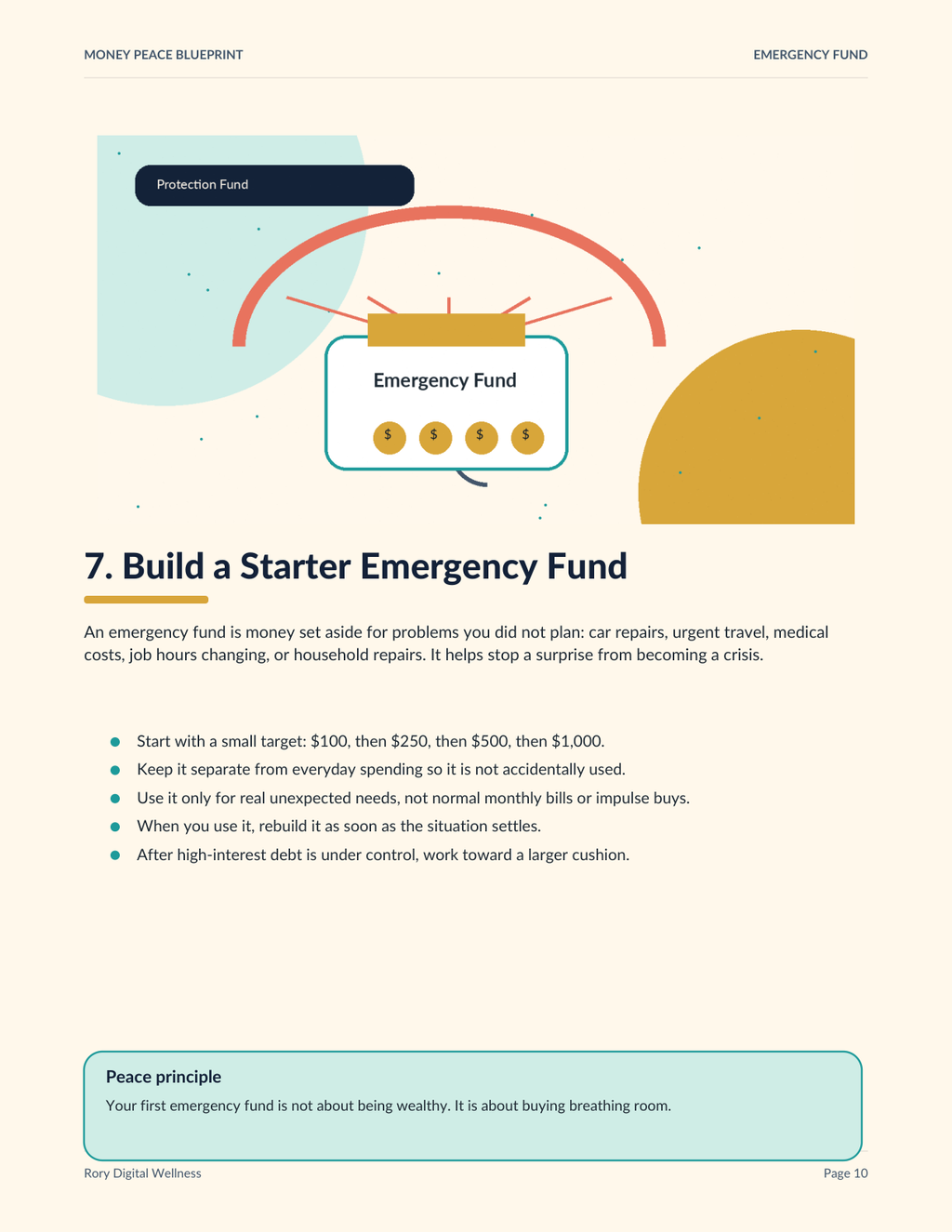 Money Peace Blueprint ebook preview page 10