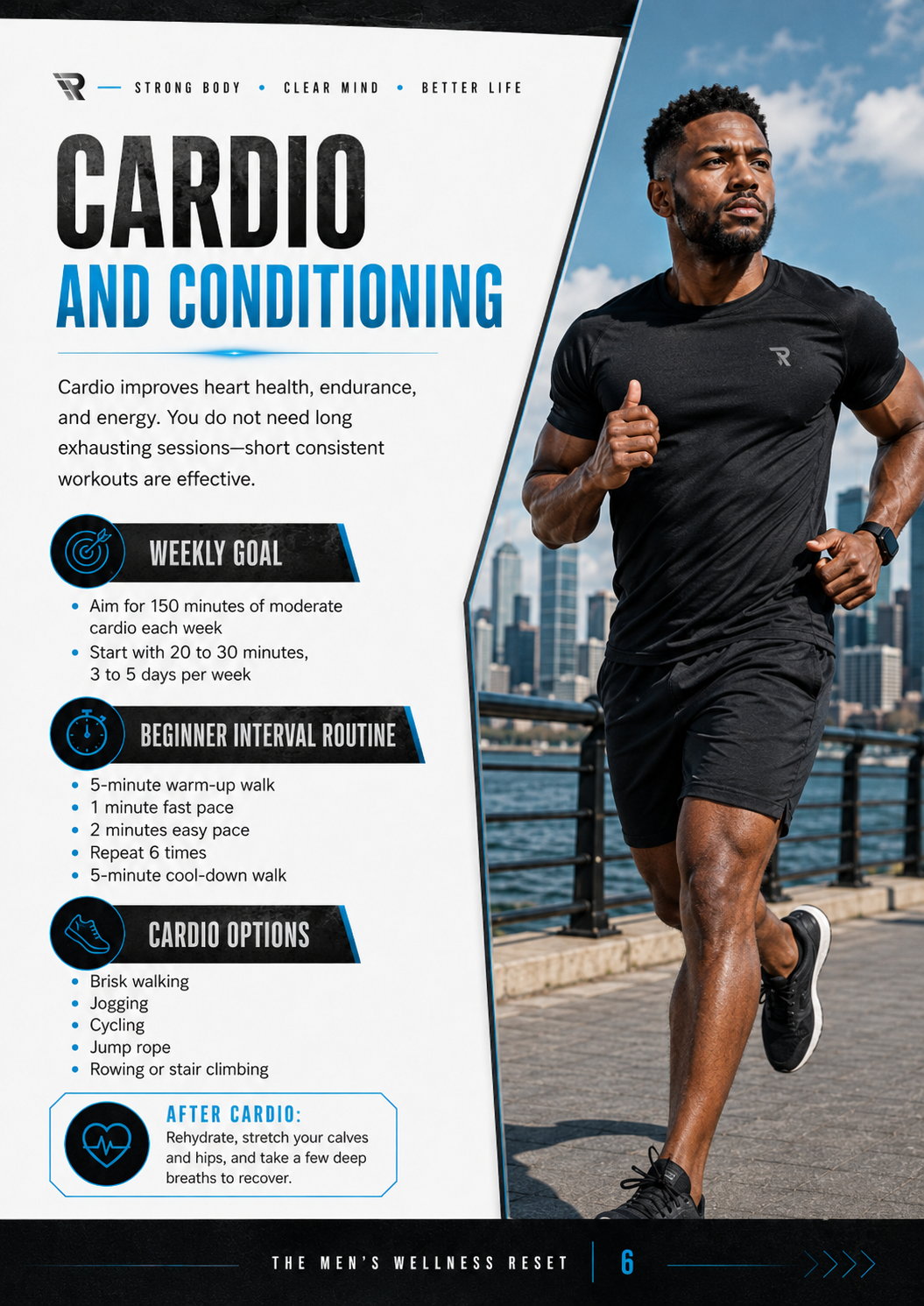 The Men's Wellness Reset digital guide – sample page preview 5
