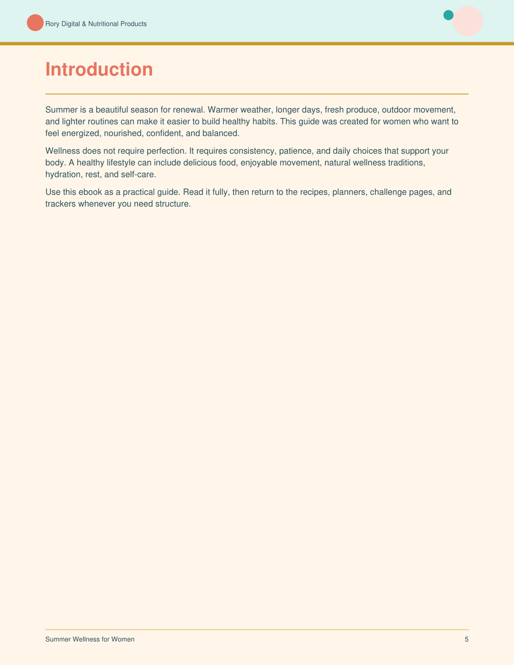 Summer Wellness for Women — page 5