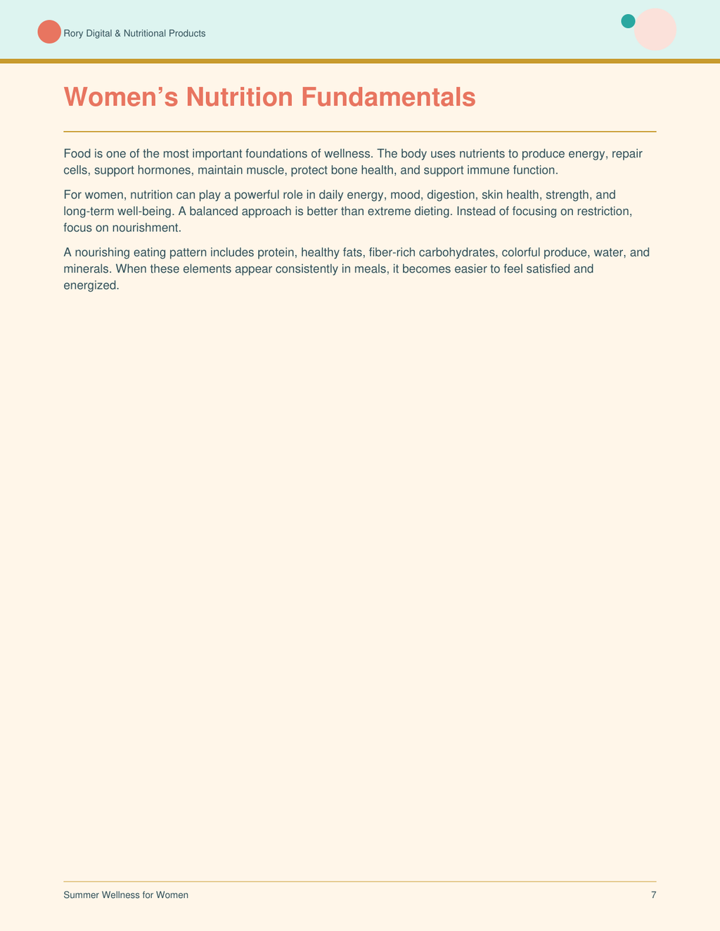 Summer Wellness for Women — page 7