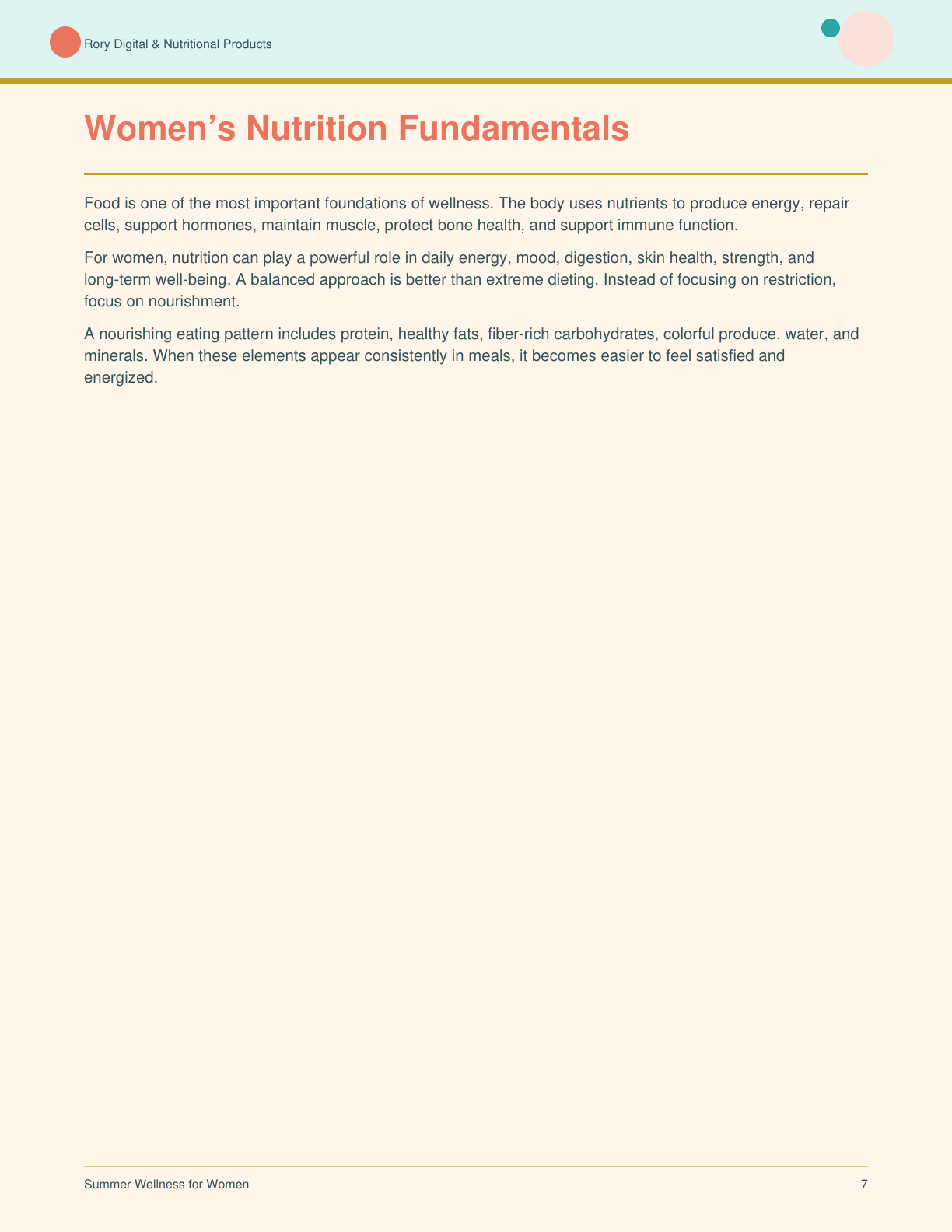 Summer Wellness for Women — page 7