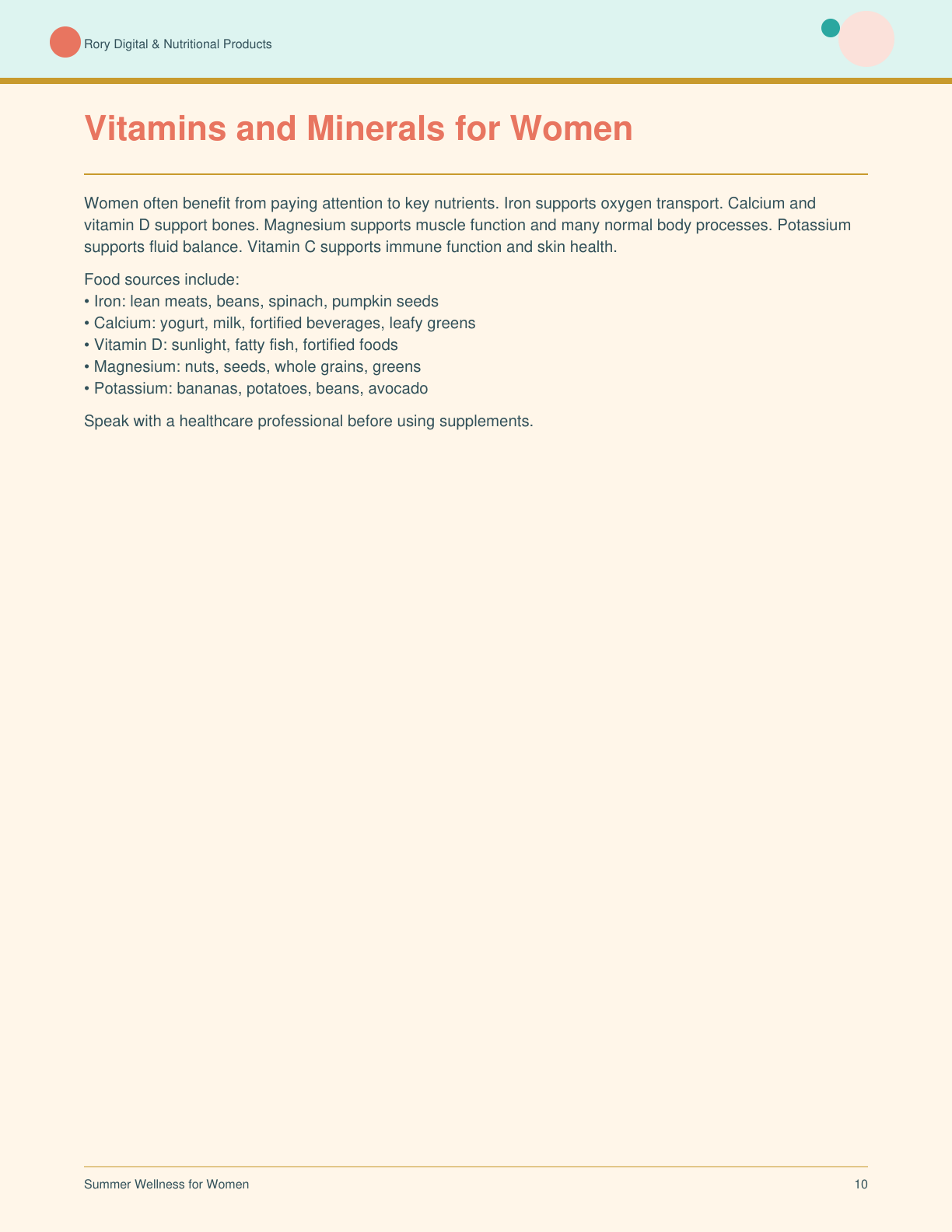 Summer Wellness for Women — page 10