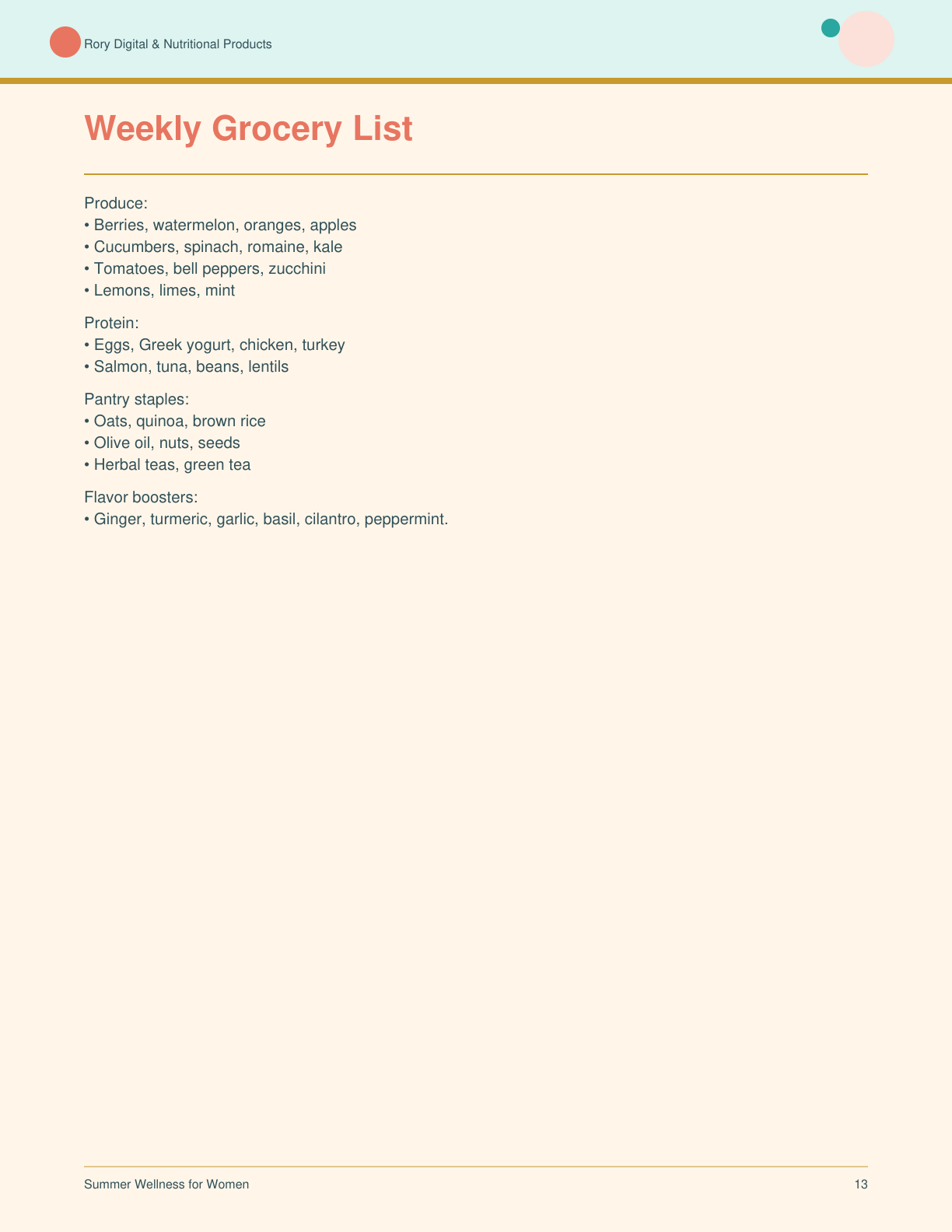 Summer Wellness for Women — page 13