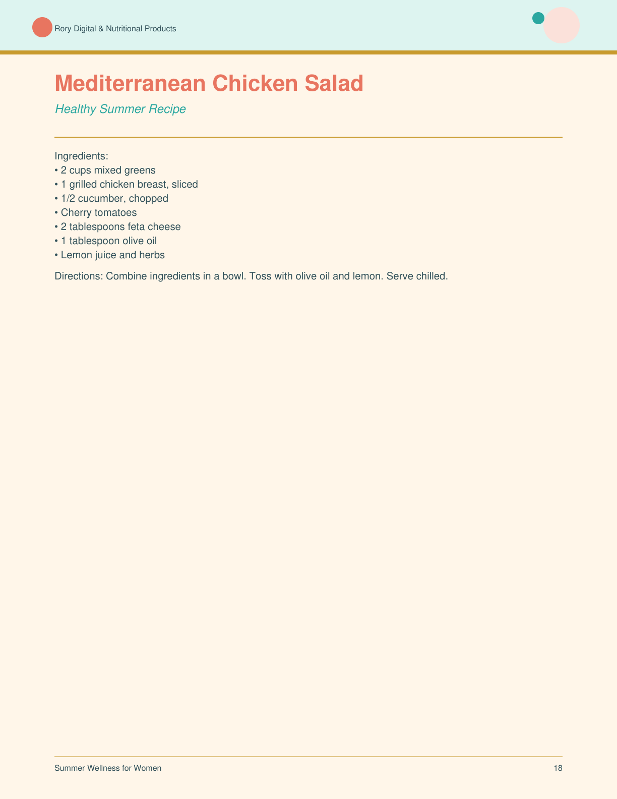 Summer Wellness for Women — page 18