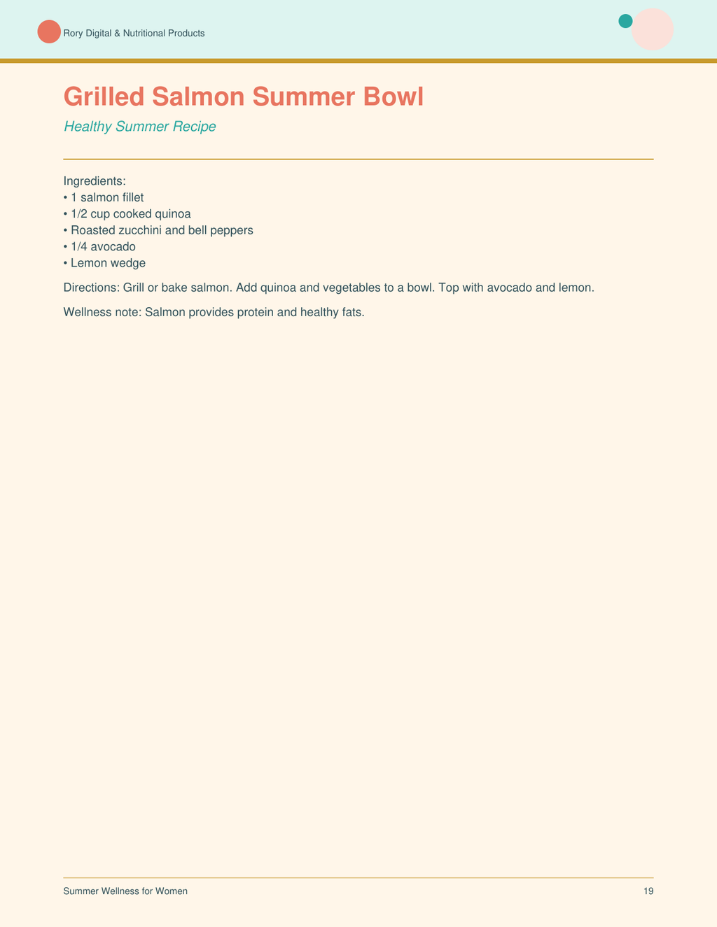 Summer Wellness for Women — page 19