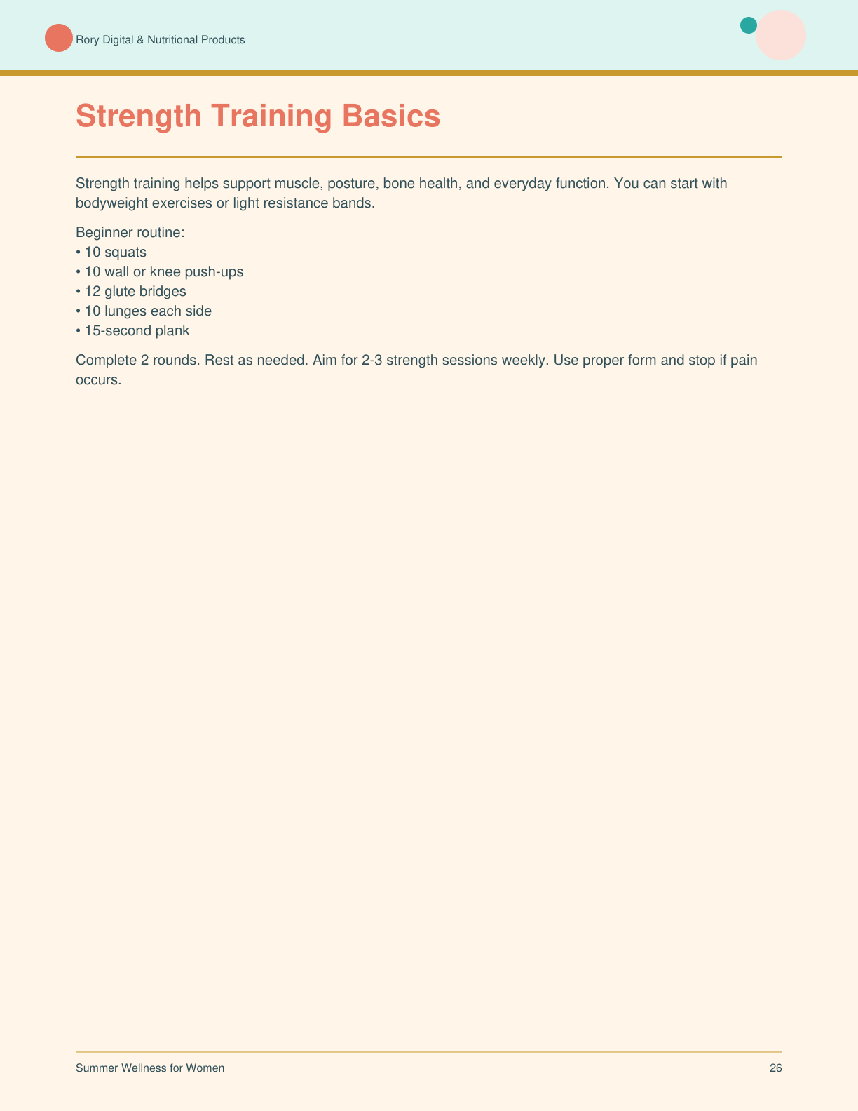 Summer Wellness for Women — page 26