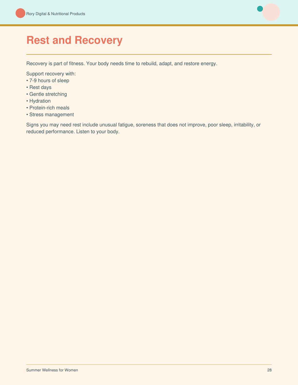 Summer Wellness for Women — page 28