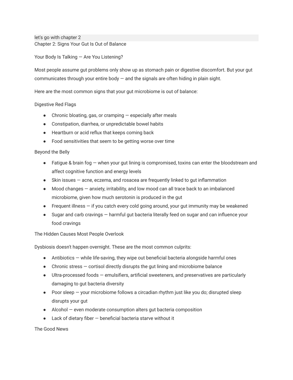Gut Feeling digestive health guide — page 3
