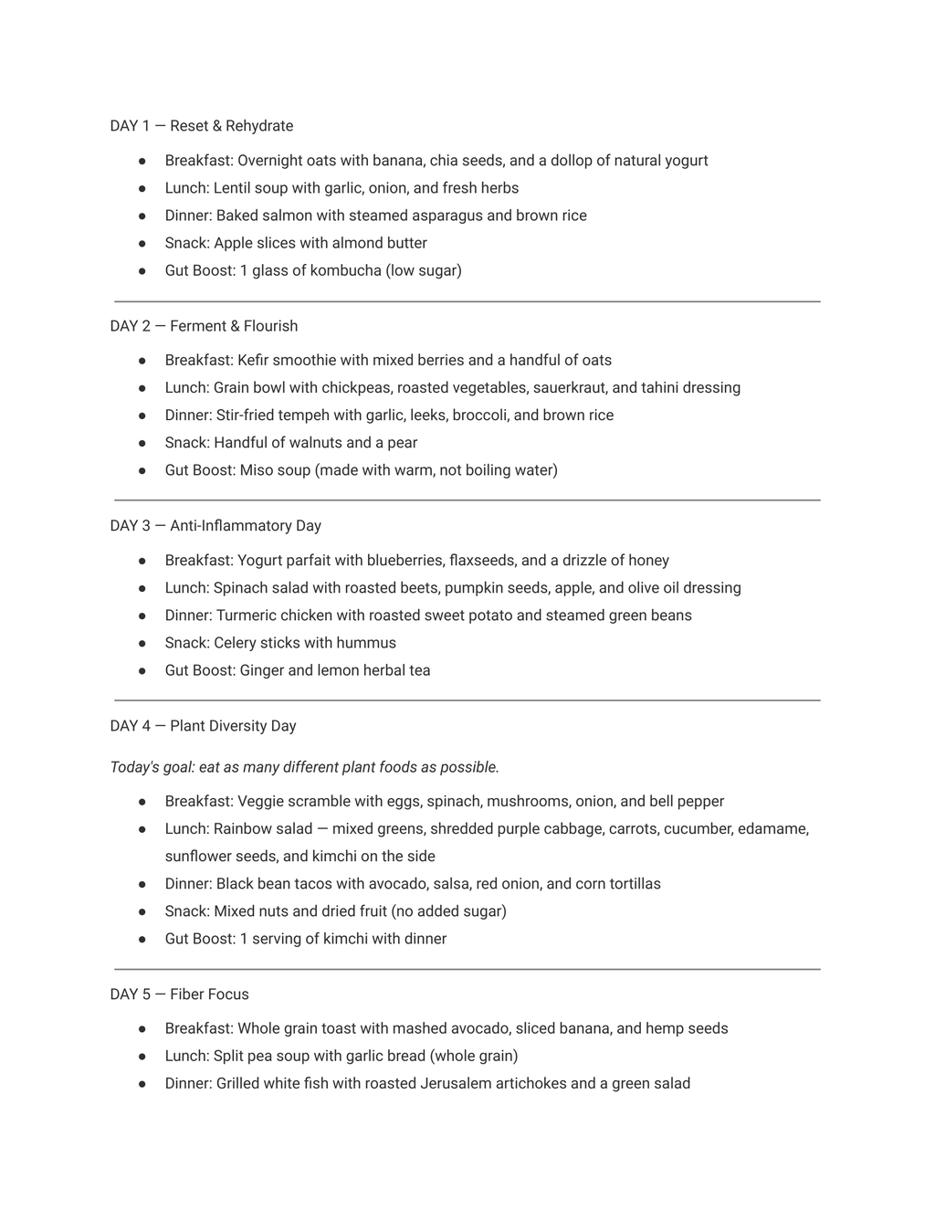 Gut Feeling digestive health guide — page 6