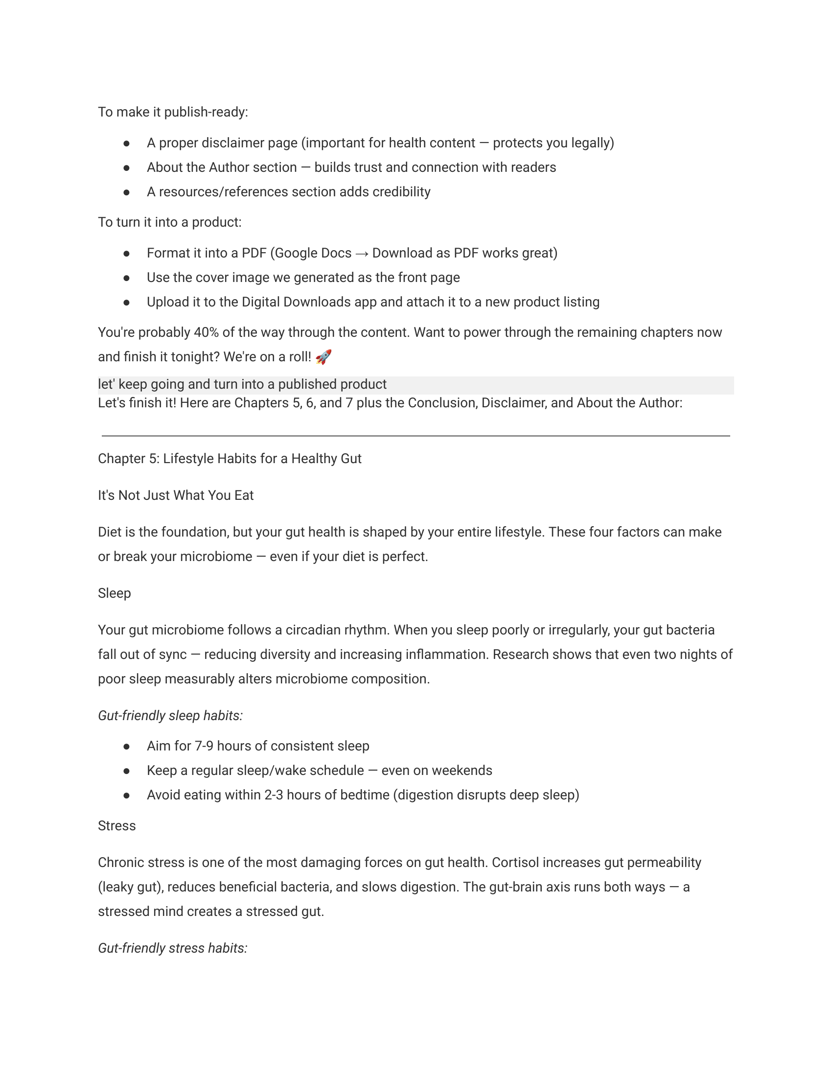 Gut Feeling digestive health guide — page 8