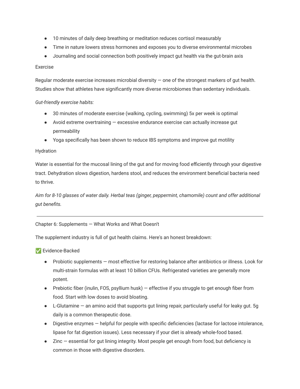 Gut Feeling digestive health guide — page 9