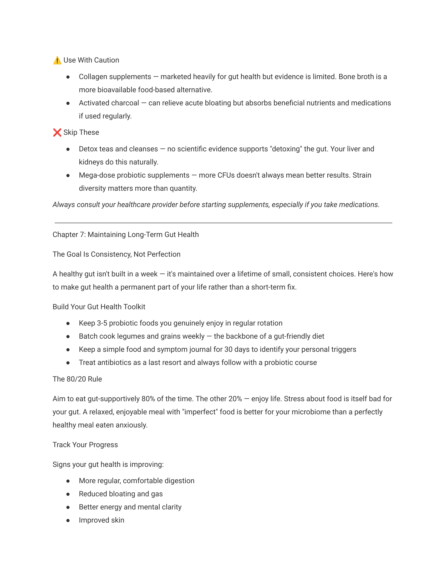 Gut Feeling digestive health guide — page 10