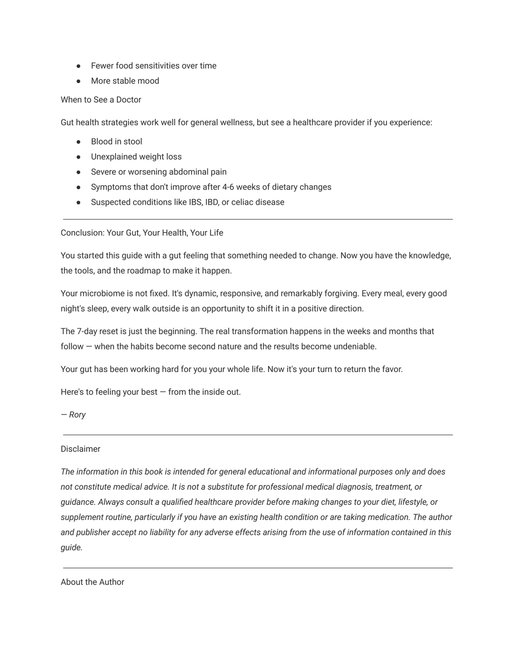 Gut Feeling digestive health guide — page 11