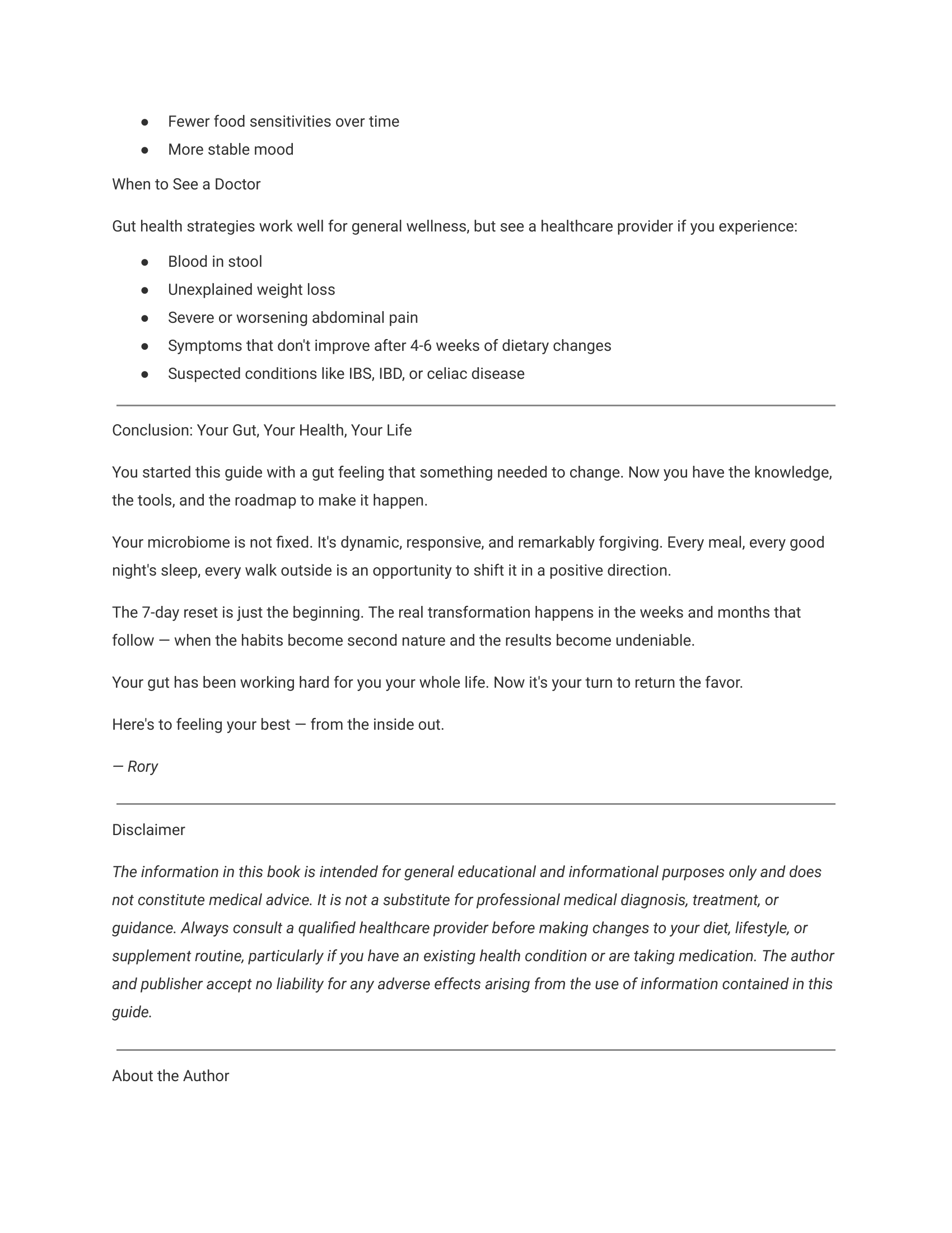 Gut Feeling digestive health guide — page 11
