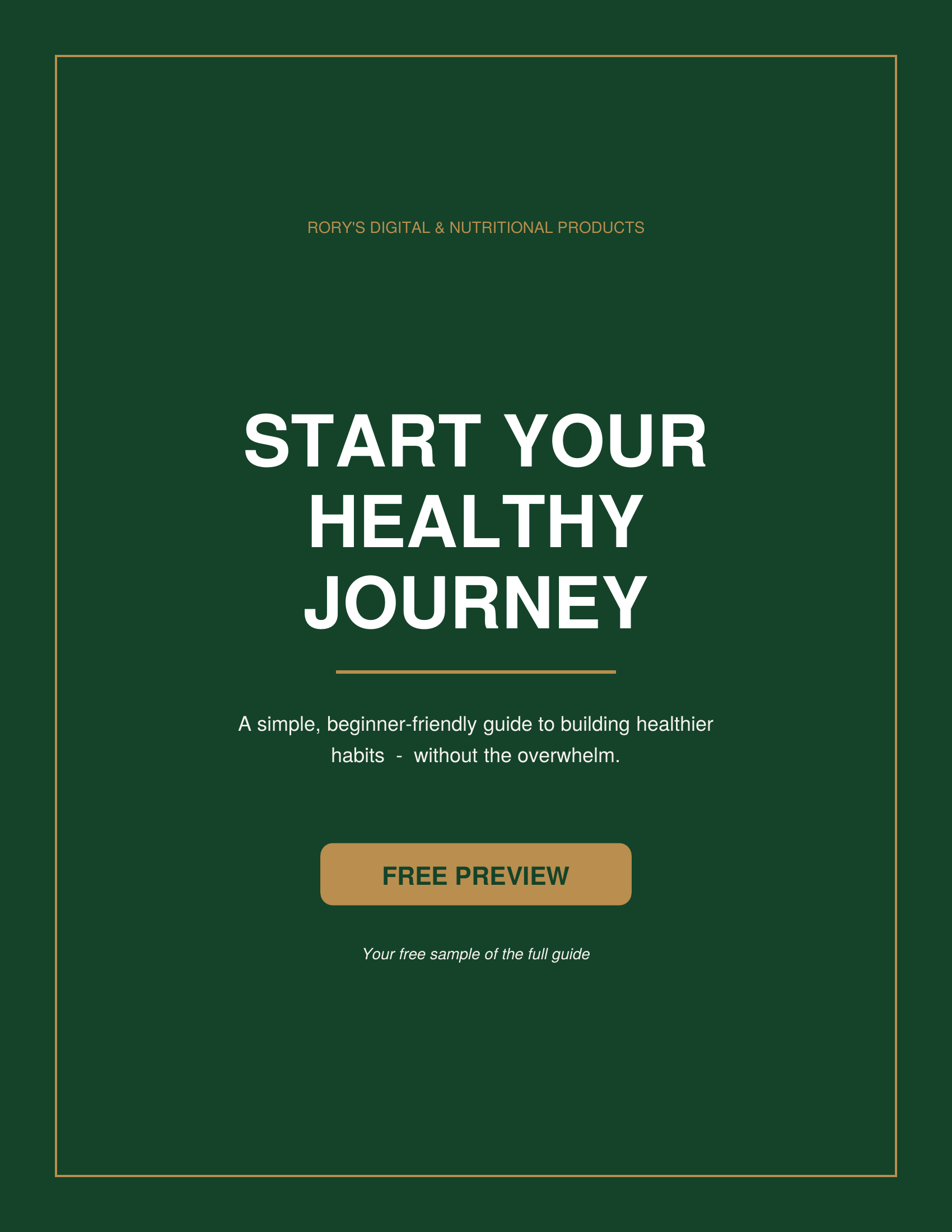 Free Preview — Start Your Healthy Journey