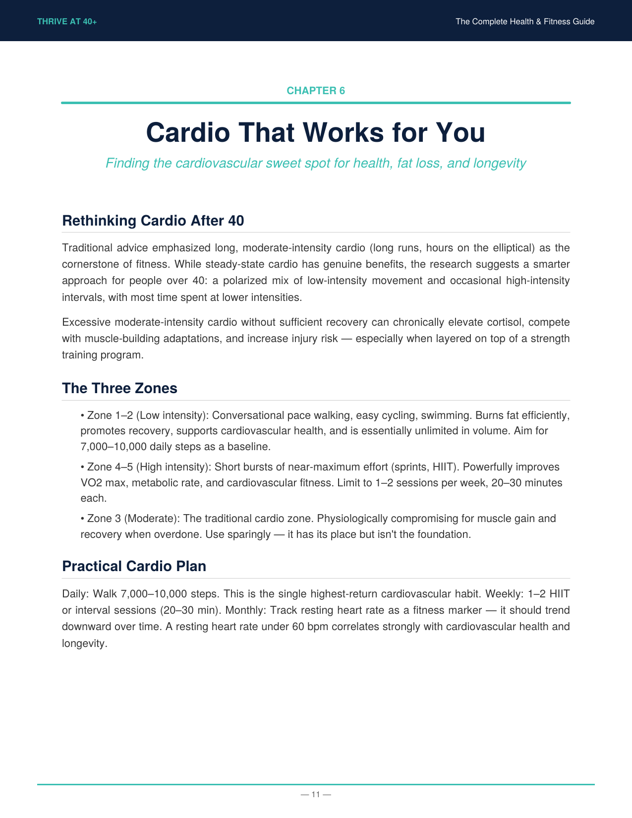 Thrive at 40+: The Complete Health & Fitness Guide (Digital Ebook) - Rory's Digital & Nutritional Products